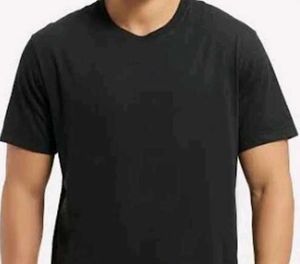 JOCKEY BLACK ROUND NECK T SHIRT