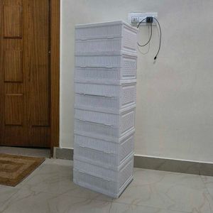 Transparent Shoes Rack.