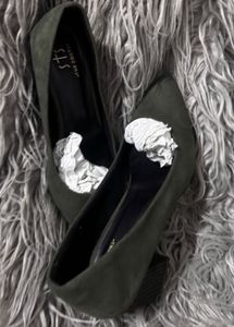 Olive Green Heels