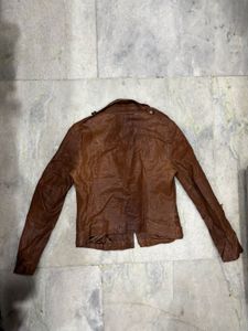 Vintage Brown Real Leather Jacket