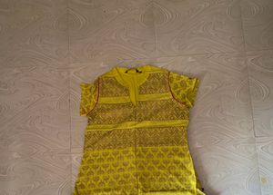 Yellow Kurta
