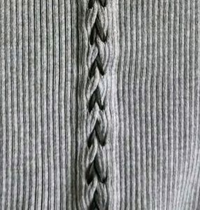 Bow Grey Top