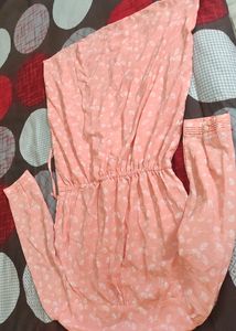 Peach 🍑 Colour Chiffon Tunic