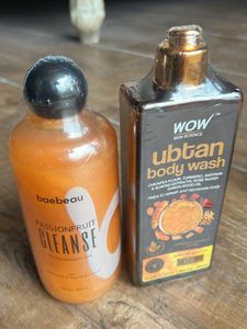 Baebeau and Wow Ubtan Bodywash