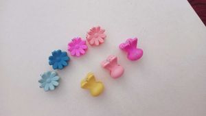 Floral Hair Clip And Claws