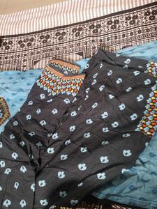 New Pure Cotton Kurti Set