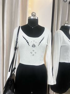Zara White Top