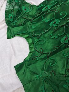 DARK GREEN KURTA