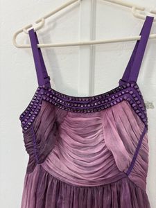 Y2K Purple Ombre Dress