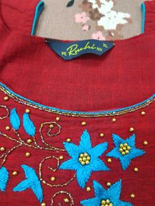 Embroidered Kurti🆕