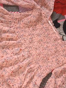 Floral Pink Top