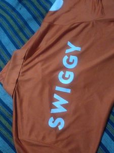 Swiggy Orange Polo Shirt-XL