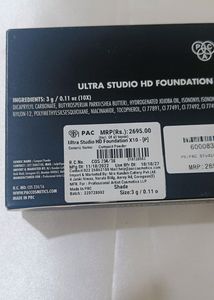 PAC Ultra Studio HD Foundation Powder Palette