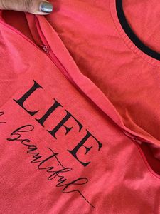 Maternity Top &amp; Bottom Set With Zip