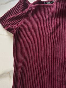 Maroon Top