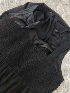 Plus Size Elegant Black Maxi Dress