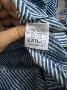 Chevron Print V-Neck Kaftan (buy1 G1)