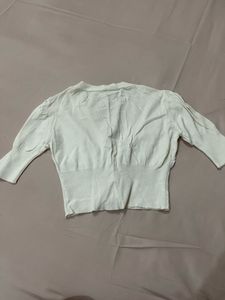 cropped cardigan