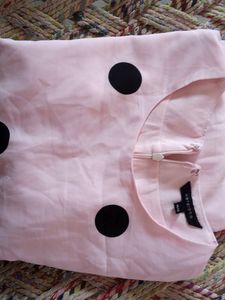 Pink Polka Dot Dress