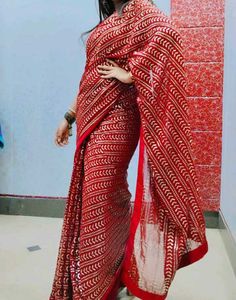 Stitched Blouse With Saree