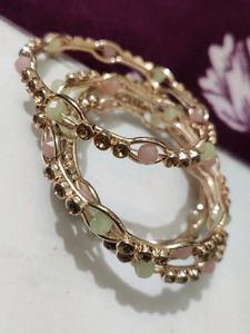 Rose Gold Artificial Bangles