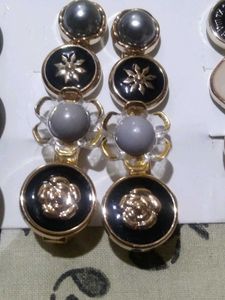 set Of 3 Hair Clips