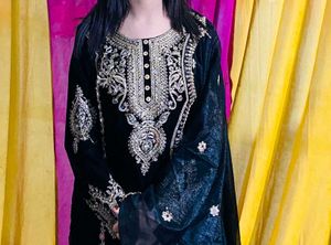 Elegant Embroidered Kurta Set
