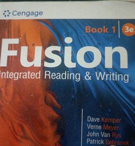 Fusion: Integrated Reading &amp; Writing