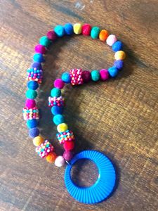 Colour Beaded Necklace