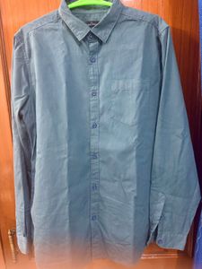 Highlander Men’s Shirt | Size L | Sea Blue |