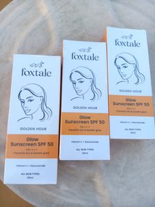Foxtale Golden Hour Glow ✨ Sunscreen 🌞