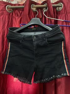 Black Denim Shorts 🖤