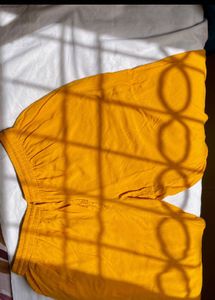 Mustard Embroidered Kurta Set