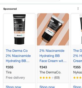 The derma co 2% niacinamide bb cream