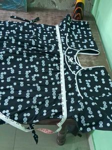 Bindass female collection Women Nighty (Black)Supe