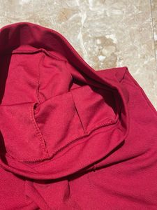 Red Wide Leg Pants