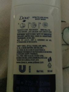 Dove Body Wash In Small Box