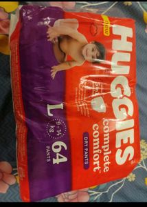 Huggies L - (64) Pack