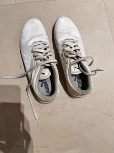 Puma White Everyday Sneakers - Used