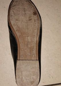 Black Bow Ballerinas