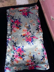 Floral satin Pillow cover pack of 2