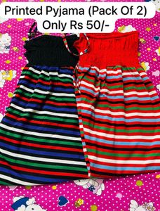 Girls' Pyjama Set (Pack of 2)