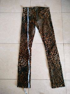 Y2k Leopard Print Low-rise Skinny Pants 🐆🪶🐥🐠🦂