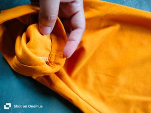 Orange Jogger Pants