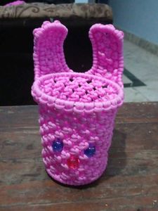 Handmade Macrame Pen/Pencil Holder