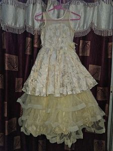 Dreamy Frill Dress For Kids 🌙✨️