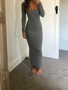 Grey Bodycon Onepiece