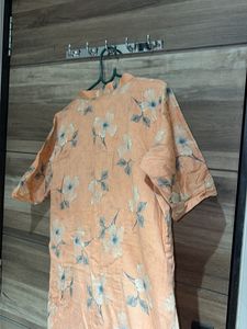 Floral Print Kurta