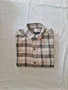 Multicolor Cotton Check Shirt For Men