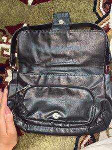 Pull And Bear Black Shoulder Bag